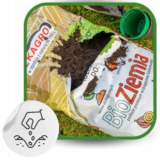Ziemia Ogrodowa BIO Kompost 1050L do pomidorów warzyw rozsad PALETA