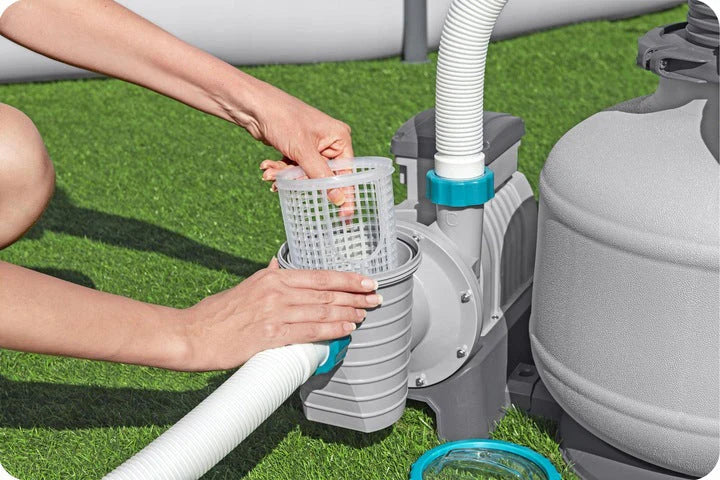 Pompa piaskowa do basenu filtr do basenów 11355 L/h złączki węże Bestway