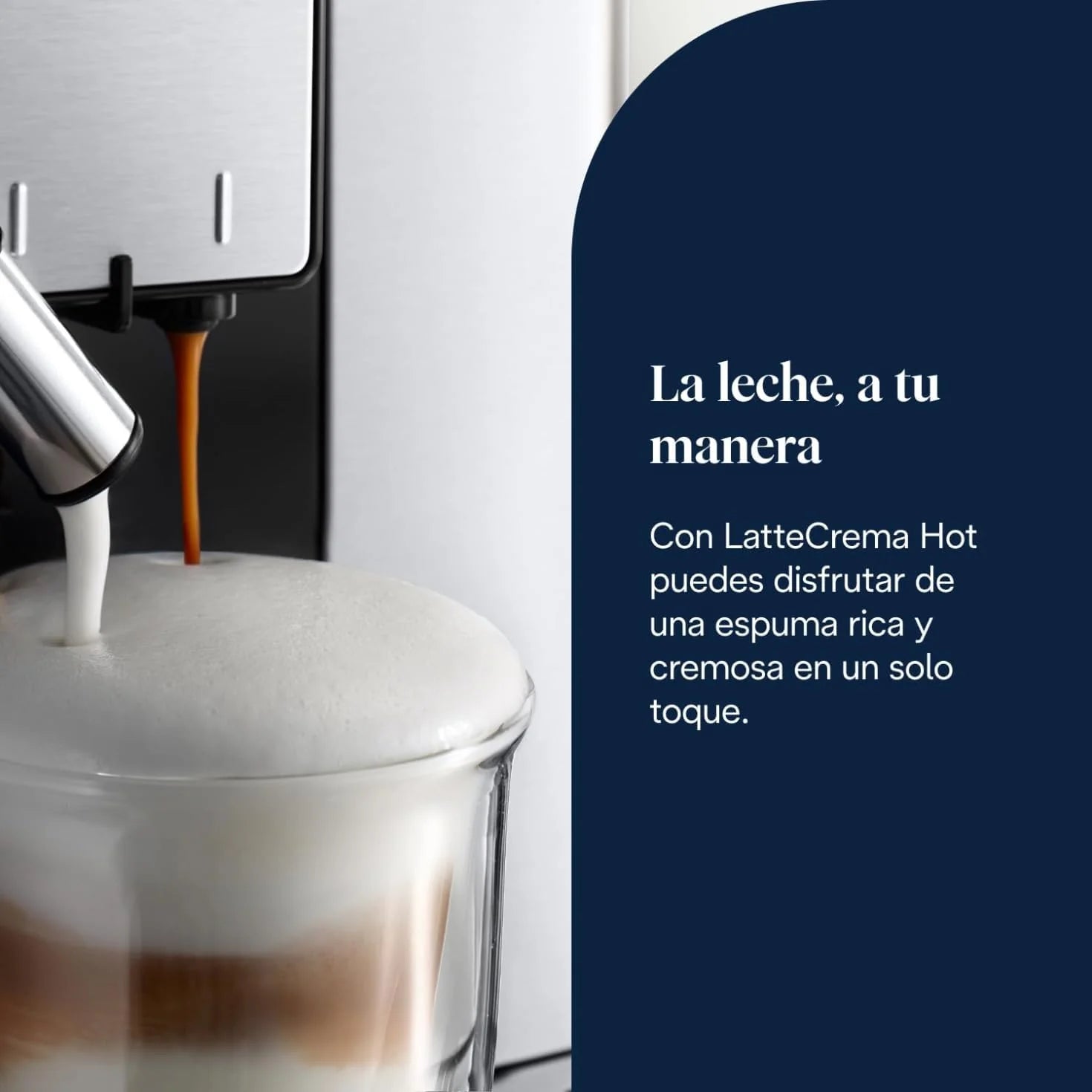 De'Longhi Perfetto Primadonna Soul ECAM612.55.SB Superautomatic Coffee and Cappuccino Coffee Maker with LatteCreme Milk System, Bean to Cup Technology, 18 Beverages, App Control