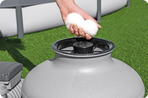 Pompa piaskowa do basenu filtr do basenów 11355 L/h złączki węże Bestway