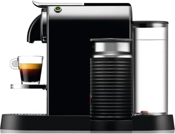 DeLonghi Nespresso Citiz EN267.BAE Coffee Maker with Capsules, Special Extraction System, 1710 W, 1 L, Plastic, Black