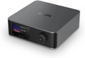 WiiM Ultra Music Streamer, Digital Preamp, 3.5" Touchscreen, Compatible with Google Cast, Alexa, Play Spotify, Amazon Music, Tidal, HDMI ARC, Phono Input, Headphone Out, Gray