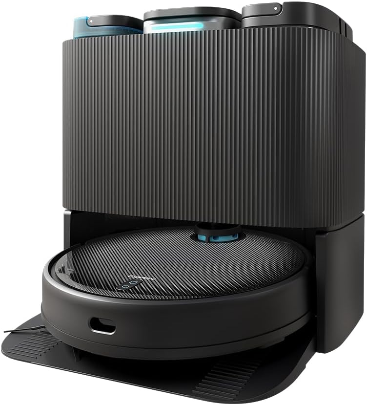 Cecotec Conga 11090 Spin Revolution Home&Wash Robot Aspirador + Estación de Vaciado Automático