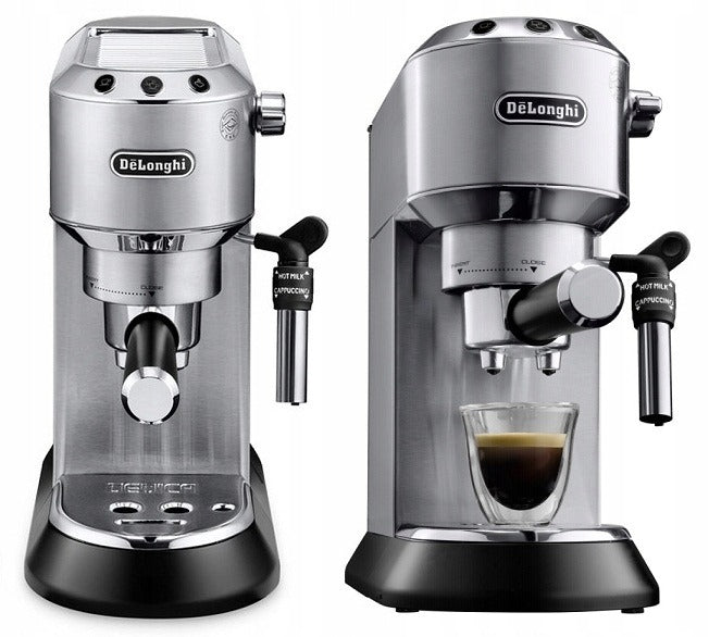Ciśnieniowy Ekspres kolbowy do kawy spieniacz SLIM DeLonghi EC685.M (N)