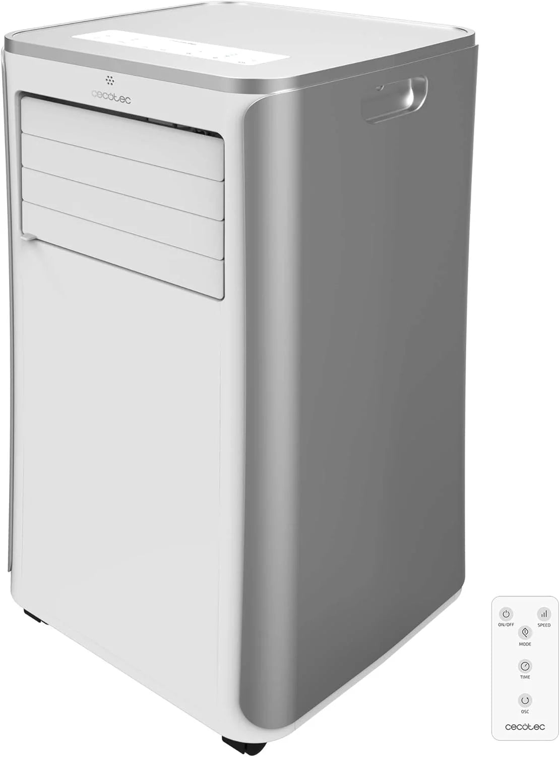 Cecotec ForceClima 9500 Heating Connected Portable Air Conditioner with Remote Control, Wifi and Heat Pump, 9000 BTU, LED Display, 5 Modes, Coverage 20-25 m²