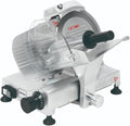 METRO PROFESSIONAL Cortafiambres GFS3019, Cuchilla 19,5 cm, Grosor 0-12 mm, 120 W, Aluminio Anodizado, Plata