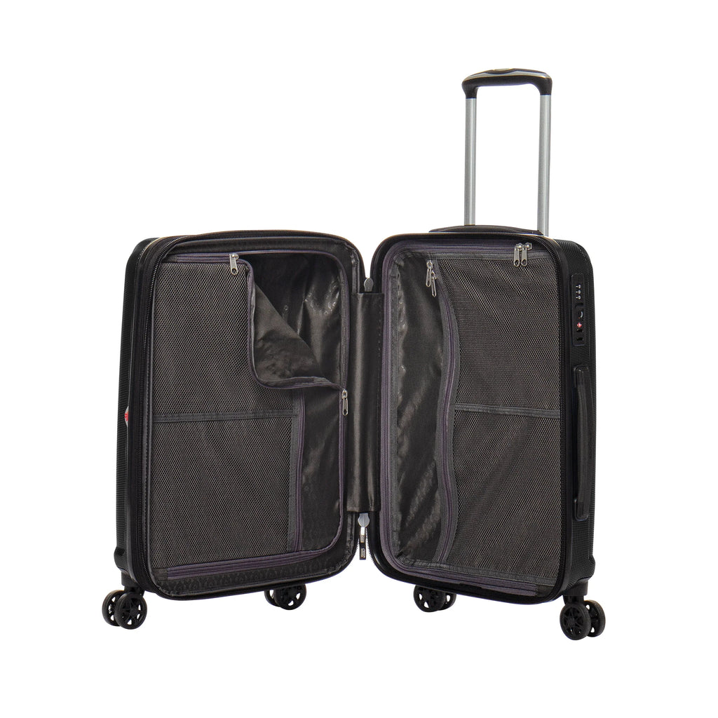 2026 Samsonite Omni 3.0 - Juego de maletas expandibles con ruedas de 2 piezas (equipaje de mano y mediano)