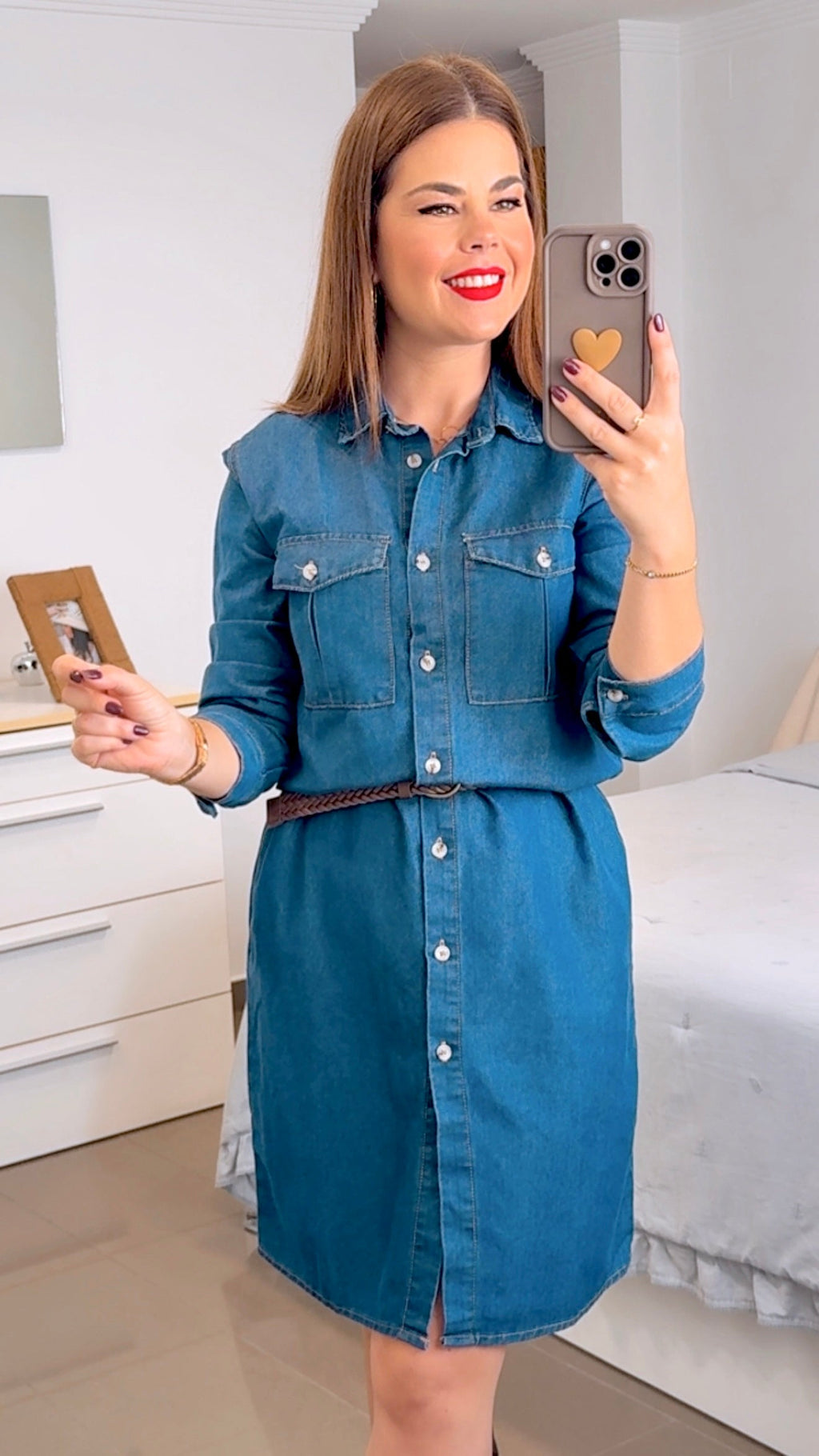 VESTIDO CINTUR¨®N TRENZA