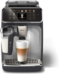 Philips Fully Automatic Espresso Maker 5500-20 Series Hot and Iced Coffees, LatteGo Quick Clean Milk System, 40% Quieter with SilentBrew, QuickStart, Grey (EP5544/50)