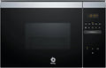 Balay 3CG5172N2 - Microwave, Electronic, Frameless Built-in, 38 cm, 20 l, 5 F, Aqualisis, Left Side Ap, 8 Recipes, Turntable 10", With Grill, Black Glass
