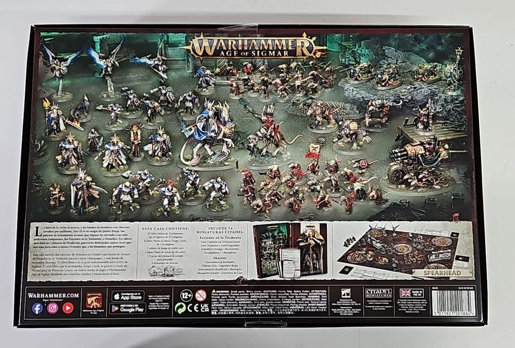 Warhammer Age of Sigmar: Mareaskaven, Caja de Lanzamiento, Edición Nueva