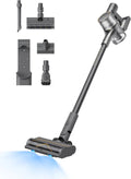 DREAME R20 Cordless Vacuum Cleaner, 22000PA/Powerful Suction 190AW, 90min Operation, LED Display, Blue LED Lights, Dirt Detection, Anti-Tangle Design, for Home, Pet Hair
