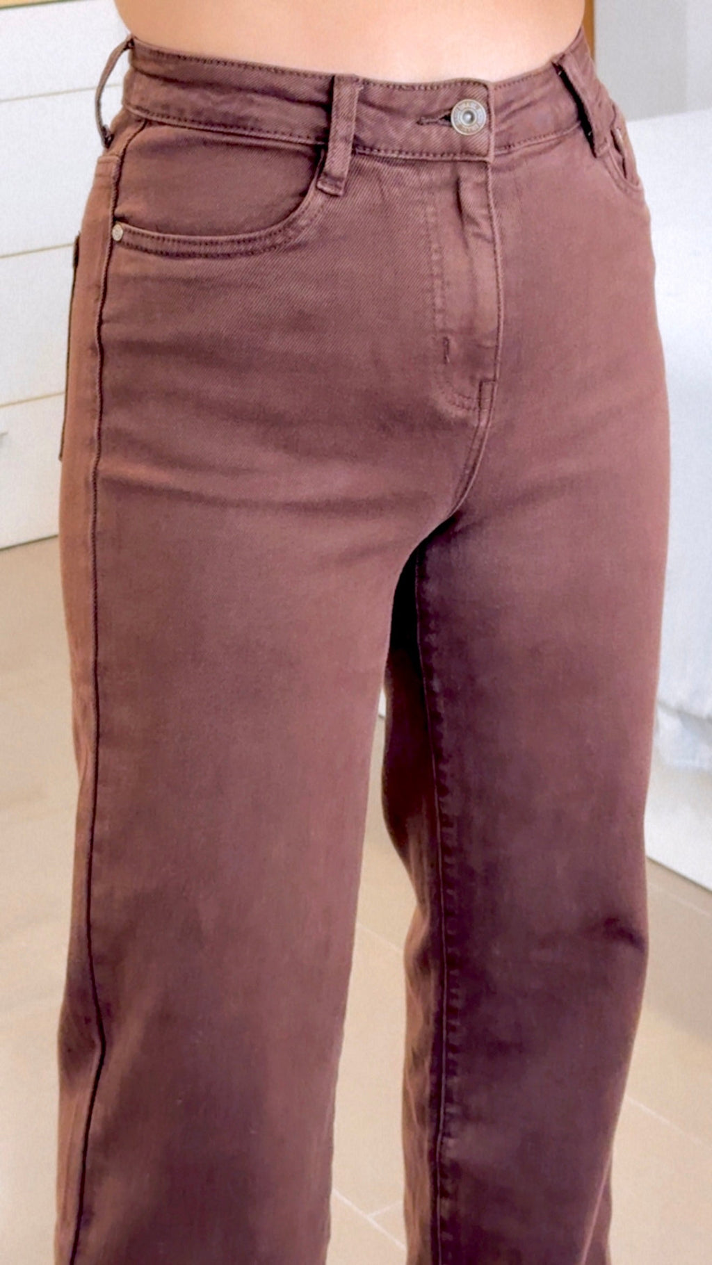 PANTAL¨®N FAMA MARR¨®N