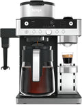Ninja Prestige CFN802EU 2-in-1 Filter and Pod Coffee Maker with Built-In Frother, Brews Lattes, Iced Coffee and Flat Whites, Black
