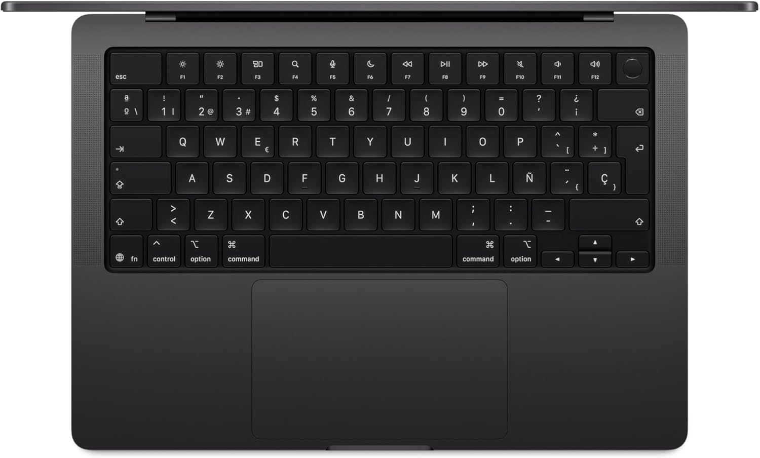 MacBook Pro Portátil de 14,2" con M5,CPU de 10 núcleos y GPU de 10 núcleos: Creado para Intelligence, Pantalla Liquid Retina XDR y 16 GB de Memoria unificada, 512GB; Negro Espacial