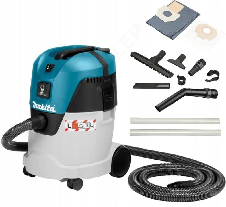 ODKURZACZ PRZEMYSŁOWY WARSZTATOWY SUCHO MOKRO1000W 25 L VC2512L Makita