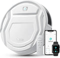 Lefant M210 Pro Robot Vacuum Cleaner, 2200 Pa Suction, 120 Min Autonomy, Tangle-Free Robot Vacuum Cleaner, Thin, Ideal for Pet Hair, Low Hair Carpets, Wi-Fi/App/Alexa, Grey