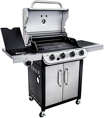 Char-Broil Convective 440 S Gas Barbecue with 4 Burners, Cast Iron Grates, Stainless Steel Burners - Ideal for Outdoor Cooking, Garden and Patio