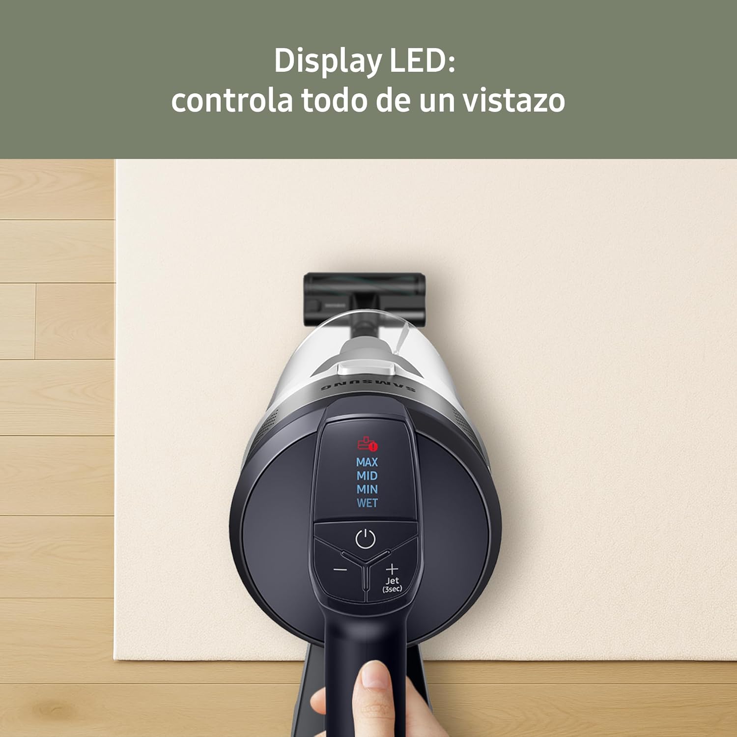 Aspiradora sin Cable Jet 75E Pet 200AW con Cepillo para Mascotas VS20B75AGR5/WA