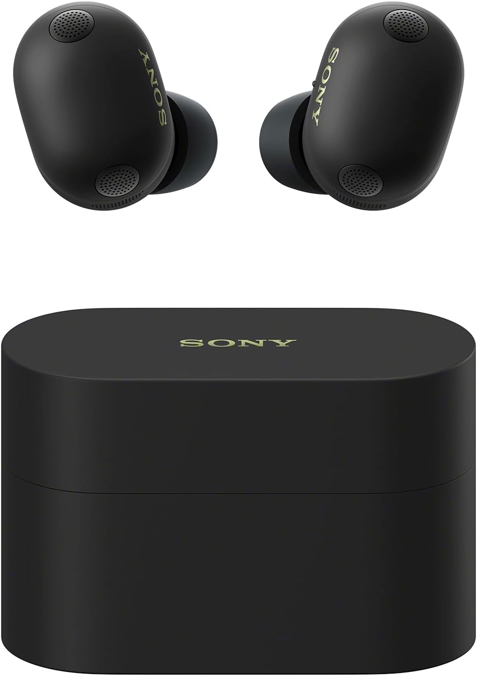 Sony WF-1000XM6 Flagowe bezprzewodowe słuchawki douszne z redukcją szumów, Bluetooth, Hi-Res, krystalicznie czyste rozmowy, 10-pasmowy EQ, do 24 godz. baterii, IPX4, iOS i Android – Czarne