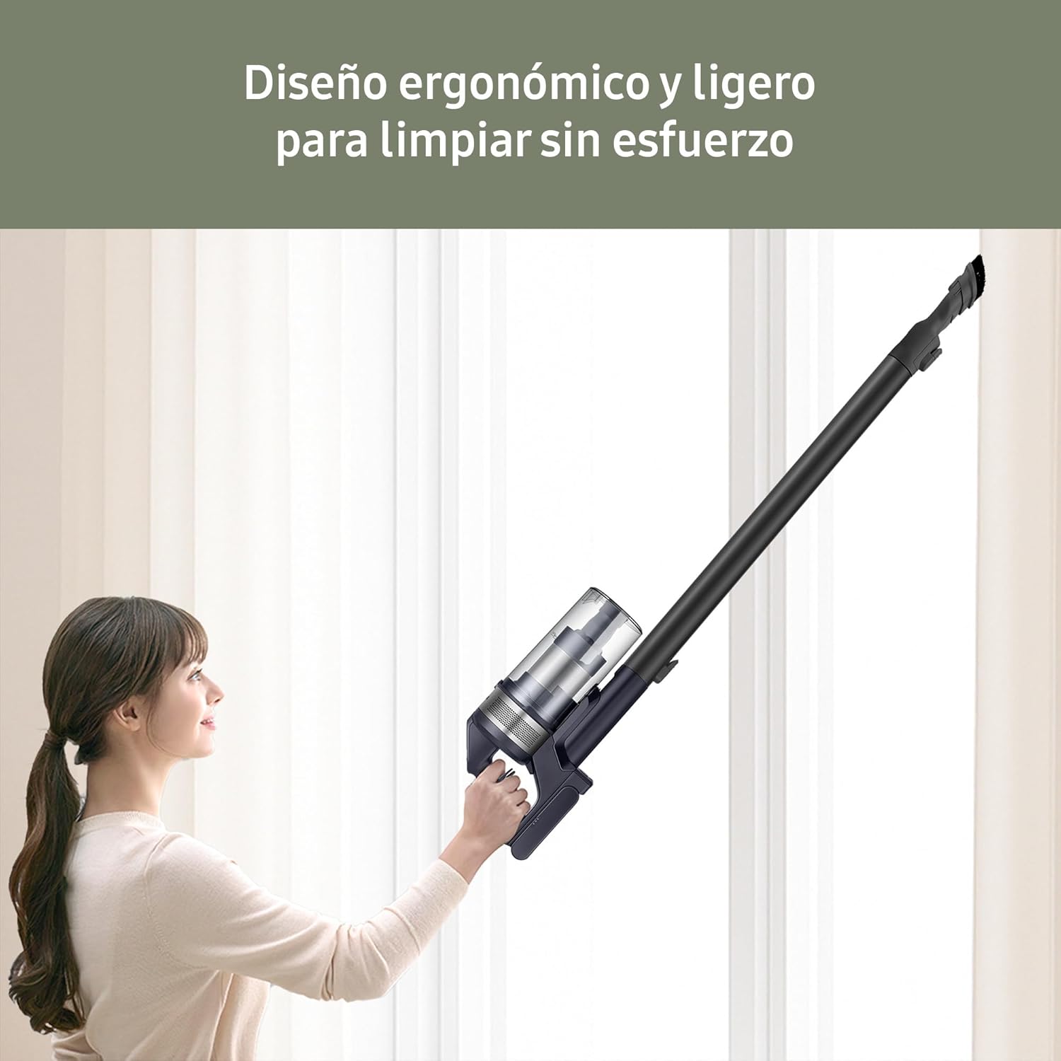 Aspiradora sin Cable Jet 75E Pet 200AW con Cepillo para Mascotas VS20B75AGR5/WA