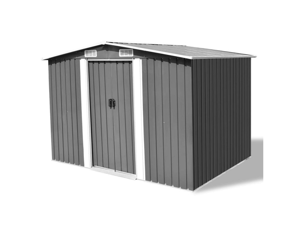 Abrigo de Metal MAISON EXCLUSIVE  Cinzento 257x205x178 cm